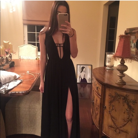 Fame and Partners Dresses & Skirts - Fame & Partners - Anthropologie -Elegant GREEN Sleeveless Gown Dress Sz 2